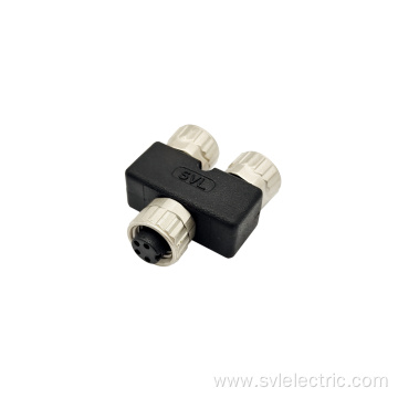 M8 Female to Female Y Connector